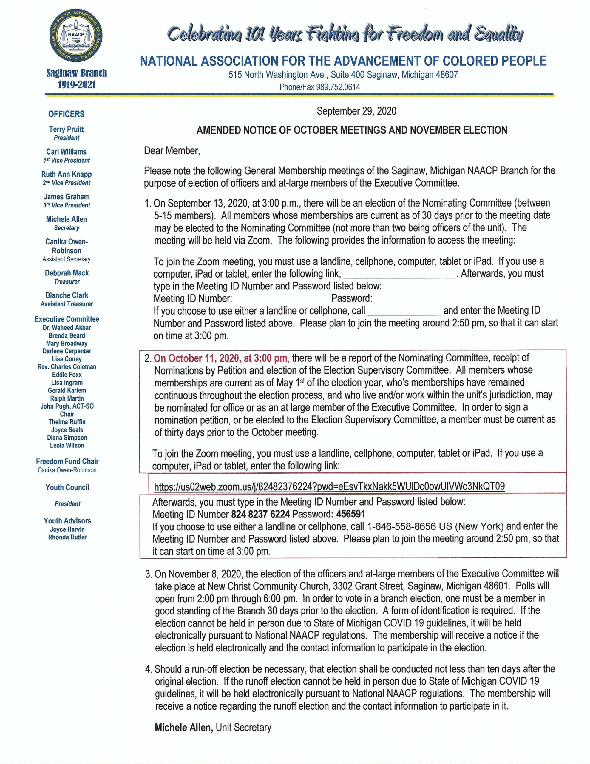 Events & Activities | NAACP Saginaw